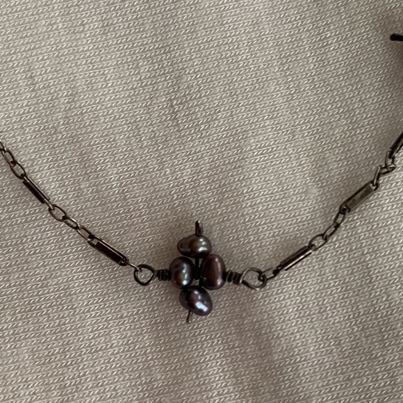 💕Sterling Silver and Pearl Lenni Navarro Necklace - Picture 4 of 7